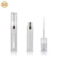 clear liquid lipstick container empty 5.5ml lipgloss bottle custom lipgloss wand tube